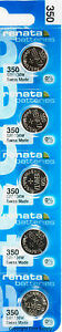 【送料無料】腕時計　ウォッチ5pc 350 renata watch batteries sr1136sw 350 free ship 0 mercury