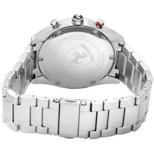【送料無料】腕時計　スクーデリアフェラーリメンズアナログクォーツシルバーウォッチ***reduced** scuderia ferrari mens 0830176 analog display quartz silver watch