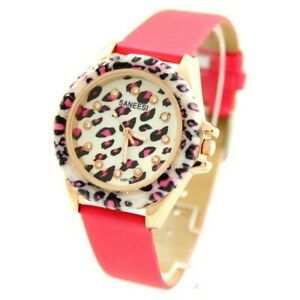 【送料無料】腕時計 ローズmontre femme saneesi cuir rose