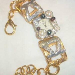 【送料無料】腕時計 ジェンセンオリジナルデザインj jensen original design watch with pearls 【送料無料】腕時計 ジェンセンオリジナルデザインj jensen original design watch with pearls