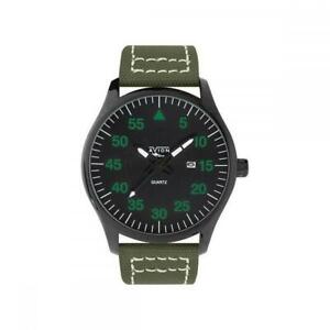【送料無料】腕時計 orologio uomo avion av1808mg pelle cordura verde nero oversize xl 48mm fiv 【送料無料】腕時計 orologio uomo avion av1808mg pelle cordura verde nero oversize xl 48mm fiv