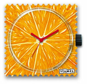 【送料無料】腕時計 スタンプオレンジstamps stamps uhr watch orange