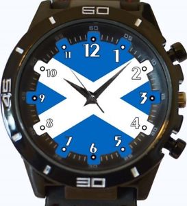 【送料無料】腕時計　スコットランドスポーツフラグflag of scotland gt series sports wrist watch