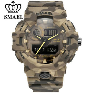 楽天hokushin【送料無料】腕時計　スポーツミリタリーアーミーデジタルmsmael sports military watches army digital led 50m waterproof gifts for him men