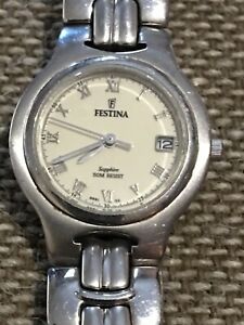 【送料無料】腕時計 ミハエルサファイアmontre femme festina acier 888102 verre saphir etanche 50 m