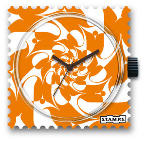 【送料無料】腕時計　スタンプオレンジstamps stamps uhr watch orange fever