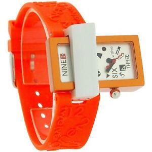 【送料無料】腕時計　アナログポートオレンジシリコンストラップレディースファッションウォッチkool time analogue quantum port orange silicone strap ladies fashion watch kt70