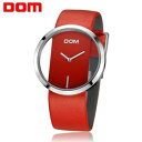 【送料無料】腕時計 ファッションカジュアルユニークwomen watch dom luxury fashion casual unique lady wrist watches leather quar(2)