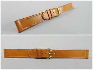【送料無料】腕時計 ビンテージシックウォッチストラップカーメルカーフスキンレザー1930s original vintage 15mm chic citation watch strap, carmel calfskin leather