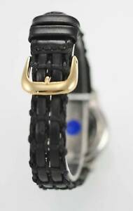 【送料無料】腕時計　ジュネーブ＃ステンレスシルバーゴールドブラックレザークォーツ