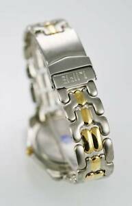 【送料無料】腕時計　メンズステンレスバッテリーベージュlife watch mens date stainless gold silver easy read battery 50m beige quartz