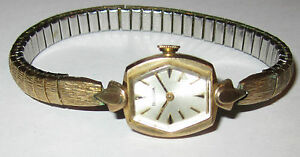 【送料無料】腕時計　レディースビンテージladies vintage bulova 10k rolled gf watchworking