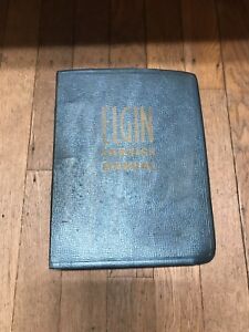 【送料無料】腕時計 ビンテージエルギンアップデートサービスマニュアルvintage elgin watch service manual with updates