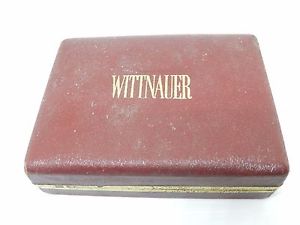 【送料無料】腕時計　ビンテージウィットウォッチボックスケースvintage wittnauer wrist watch empty box case,1960s