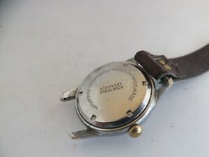 【送料無料】腕時計　ヴィンテージミッドサイズステンレススチールケースマニュアルウォッチa fine vintage mid size stainless steel cased haval manual wind watch