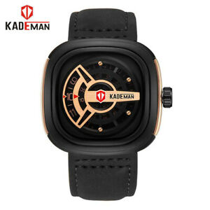 【送料無料】腕時計　ラグジュアリーファッションスポーツミリタリーシリーズトップkademan luxury men watch military series fashion sports wristwatches top q