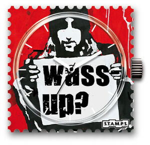 【送料無料】腕時計　スタンプ？stamps stamps uhr watch wass up(2)