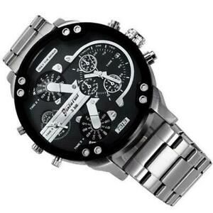 【送料無料】腕時計 クオーツビジネスmilitary quartz business metal wristwatch