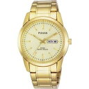 yzrv@pT[~pulsar gents gold plated watch pj6024x1pnp