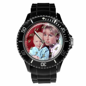 【送料無料】腕時計　パーソナライズカスタムメンズスポーツpersonalised custom mens sport photo wrist watch fathers day gift engraving