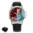 【送料無料】腕時計 カスタムデザインペットメンズyour custom design pets kids children child wedding mens wrist watch engraving(2)