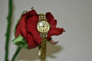 【送料無料】腕時計 ロータリーハンドウインチヴィンテージwatch gold plated vintage by rotary 1980 hand wind 17 jewels women wristwatch