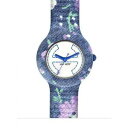 【送料無料】腕時計 ヒップホップジーンズフィオーリカサデニムウォッチhip hop jeans flowers orologio blu fiori hwu0406 watch small cassa 32 mm denim