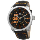 yzrv@YWVANH[c[ugXgbvEHb`mens joshua amp; sons jx106or quartz movement date genuine leather strap watch