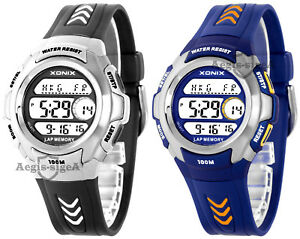 【送料無料】腕時計 デジタルdigital xonix watch, for men and boys, quartz, world time, waterproof