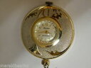 【送料無料】腕時計 レディーススイスルツェルンシルバーストーンペンダントウォッチvtg swiss lucerne womens silver tone pendant watch, running