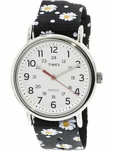 【送料無料】腕時計　ウィークエンダーシルバーナイロンアナログクォーツファッションウォッチtimex womens weekender tw2r24100 silver nylon analog quartz fashion watch