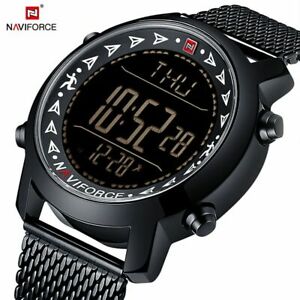 【送料無料】腕時計 スポーツウォッチメンズトップフルスチールメンズクォーツデジタルsport watches mens top full steel mens quartz led digital man military