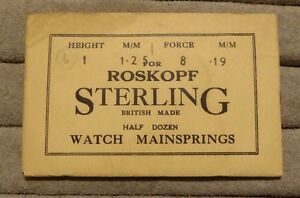 【送料無料】腕時計　メインスプリングウォッチ×スターリングパケット