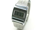 【送料無料】腕時計 レディデジタルステンレスwristwatch ladys digital timex q watch, c1980s, stainless steel, date, seconds(2)