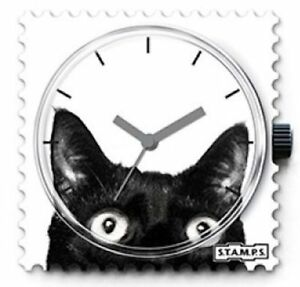 【送料無料】腕時計　スタンプウォッチヌオーヴォquadrante orologio stamps catwoman gatto nero watch orologi reloj nuovo 100164