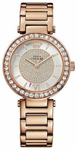 【送料無料】腕時計 ジューシークチュールレディースローズブレスレットウォッチ¥セットjuicy couture 1901152 ladies rose stone set bracelet watch rrp165 ~ka283~