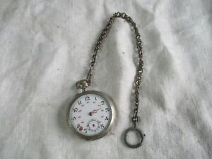 【送料無料】腕時計 ノートルダムデュアルジェントmontre a gousset ancienne en argent 【送料無料】腕時計 ノートルダムデュアルジェントmontre a gousset ancienne en argent