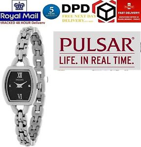 【送料無料】腕時計　パルサーレディースステンレススチールケースブレスレット