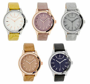 【送料無料】腕時計　シルバーレザーレディースクロックローズ