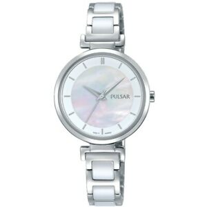 【送料無料】腕時計 パルサーレディースステンレススチールセラミックウォッチ×pulsar ladies stainless steelceramic watch ph8269x1pnp