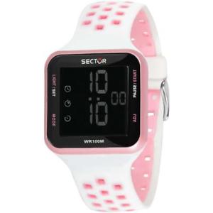 【送料無料】腕時計 セクターデジタルシリコーンビアンコローザクロノorologio donna sector ex14 r3251509003 digitale silicone bianco rosa chrono