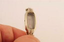 【送料無料】腕時計 ヴィンテージレディースkホワイトゴールドケースvintage ladies gruen curvex 14k white gold fill...