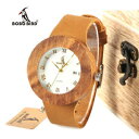 【送料無料】腕時計 ボボゼブラウッドボックスクリスマスluxury bobo bird zebra wooden watches date xmas gifts for her mum women wood box