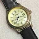 yzrv@re[WNI[cvintage stauer date quartz watch works great