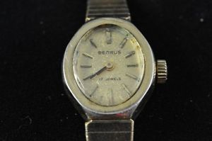 【送料無料】腕時計 ビンテージレディースウオッチメーカーvintage ladies benrus wristwatch caliber r78 running