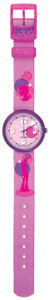 【送料無料】腕時計 チカアナログflik flak kinderuhr baila chica fsn003 analog textil lila