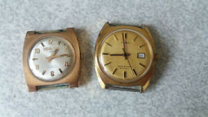 楽天hokushin【送料無料】腕時計　ビンテージゴールドシグロプリマ2 x vintage gold plated watches timex amp; siglo xx prima not working