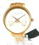 ̵ӻסƥåɥ١ǥɥȡ󥦥åted baker te15197006 ladies rosegoldtone case watch nwot