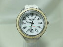 【送料無料】腕時計 イタリアクオーレシリコーンorologio extro’ italy cuorematto bianco quarzo donna brillantini silicone gom