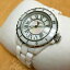 ̵ӻסmۥ磻ȥߥåեʥĥХåƥswiss legend 100m white ceramic sapphire analog quartz watch hours~date~ batt